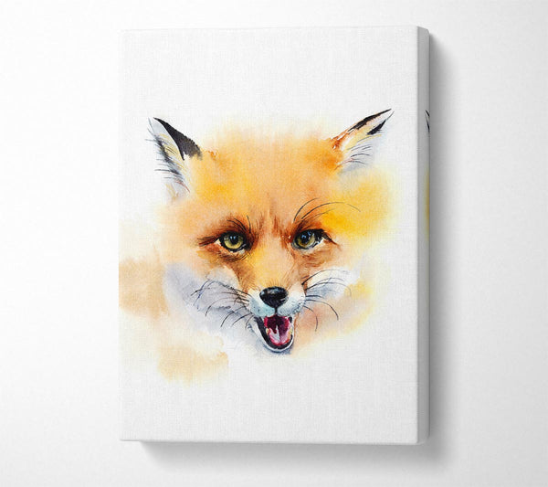 Picture of Cheeky Fox Canvas Print Wall Art