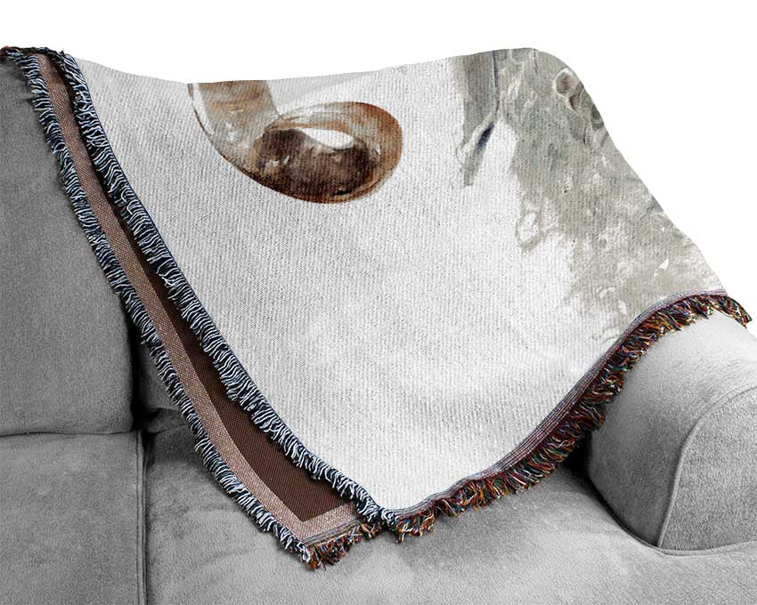 Sheep Beauty Woven Blanket