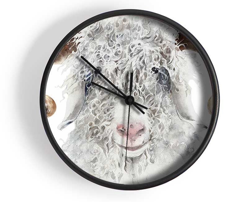 Sheep Beauty Clock - Wallart-Direct UK