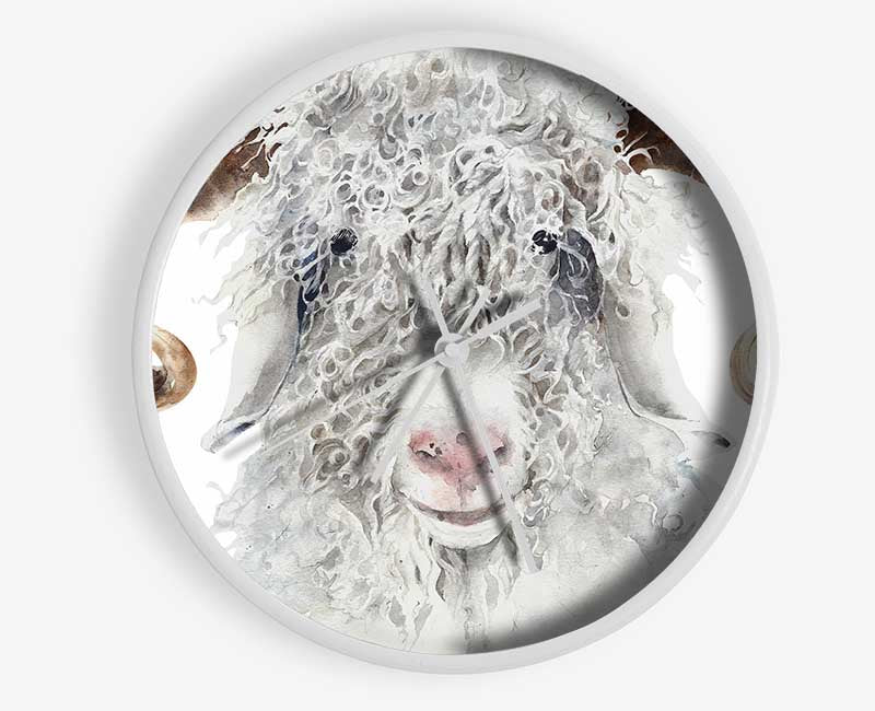 Sheep Beauty Clock - Wallart-Direct UK