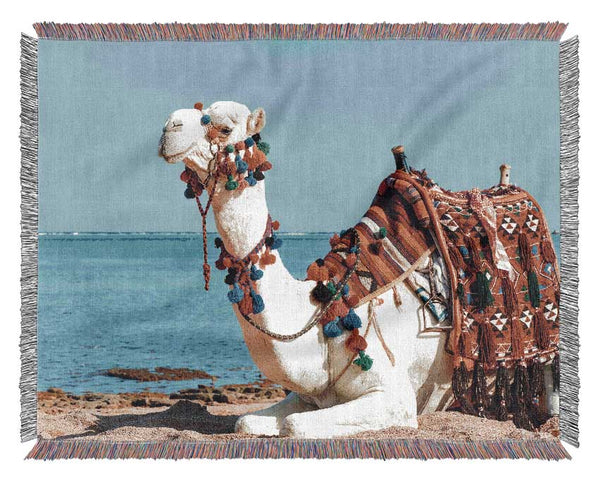 Camel Ride Woven Blanket