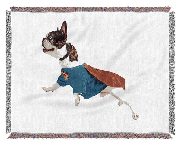 Super Dog Woven Blanket