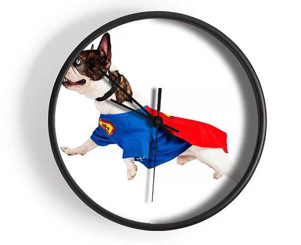 Super Dog Clock - Wallart-Direct UK