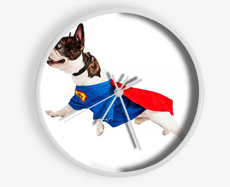 Super Dog Clock - Wallart-Direct UK