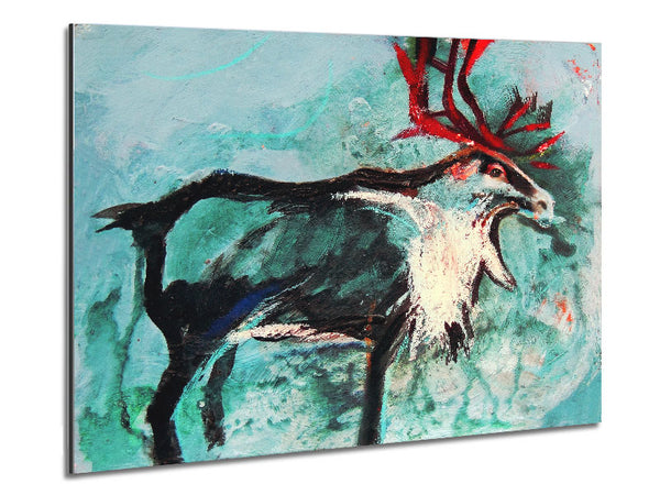 reindeer painting