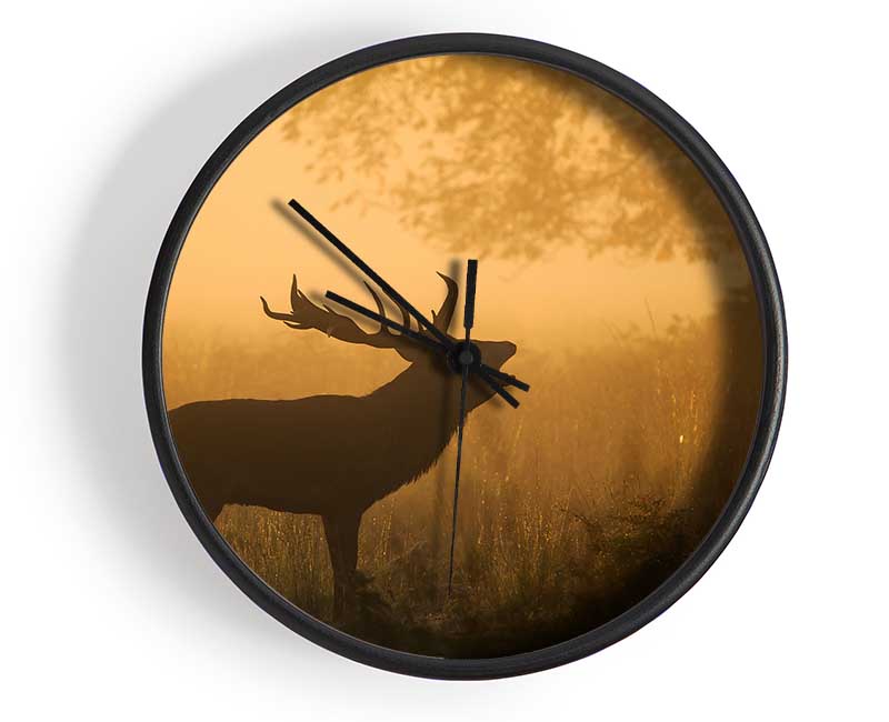 Deer Call Clock - Wallart-Direct UK