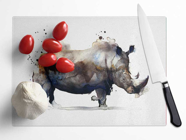 Rhino Charge Glass Chopping Board