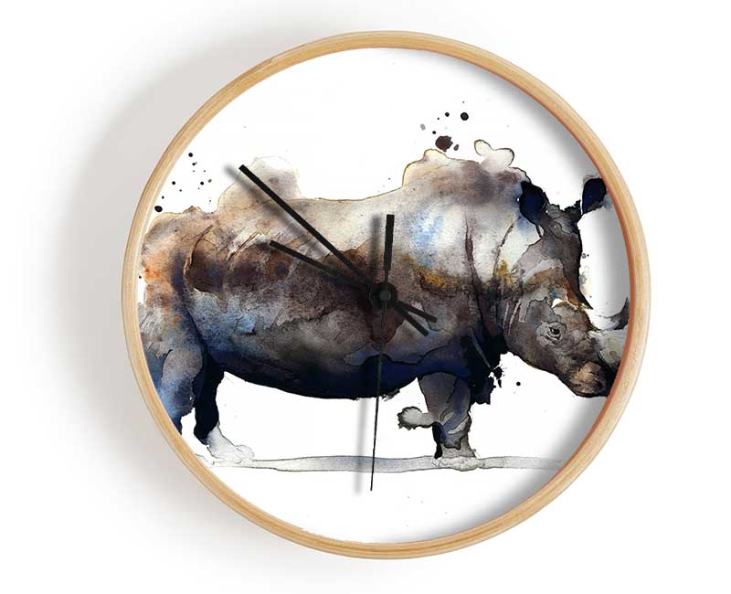 Rhino Charge Clock - Wallart-Direct UK