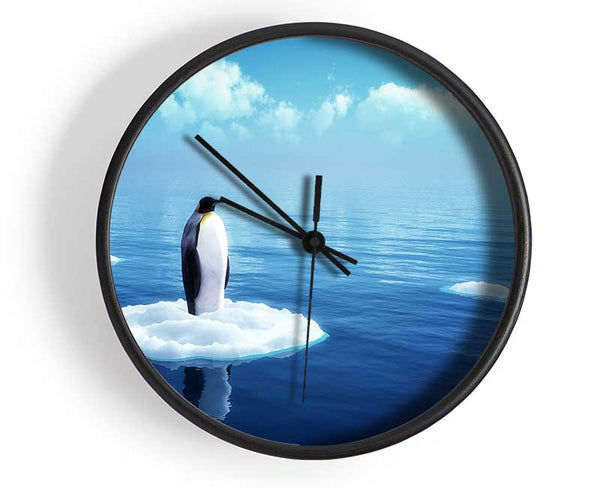 Penguin Drift Clock - Wallart-Direct UK