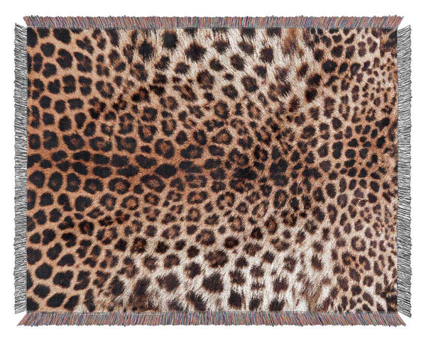 Cheetah Markings Woven Blanket