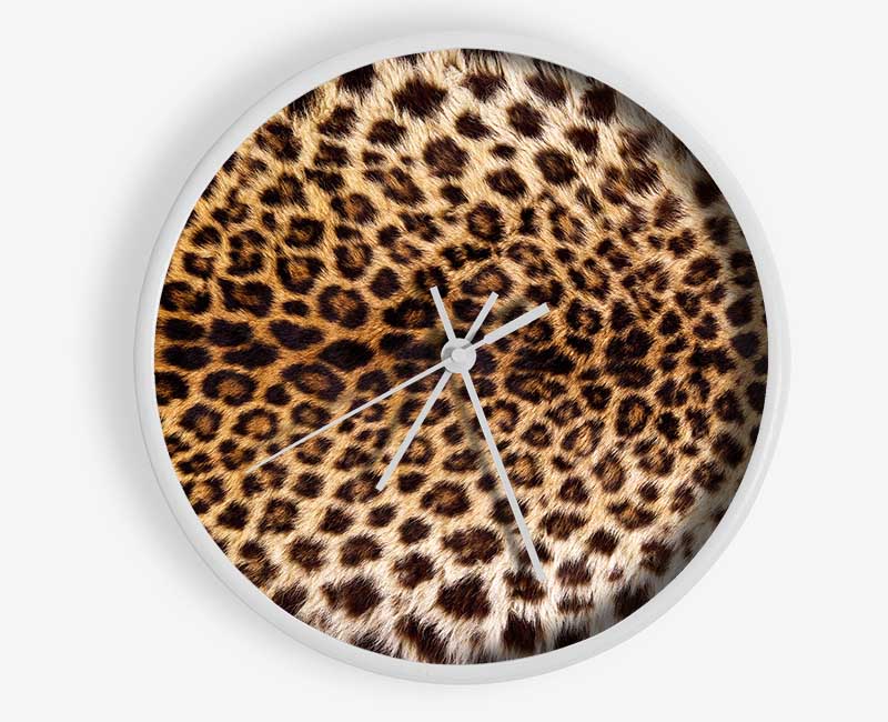 Cheetah Markings Clock - Wallart-Direct UK