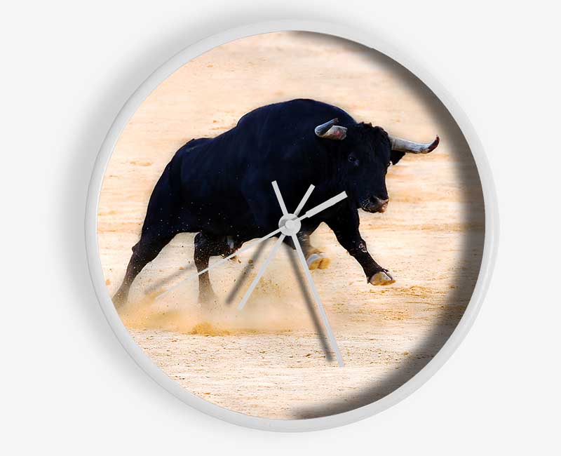 Bull Play Clock - Wallart-Direct UK