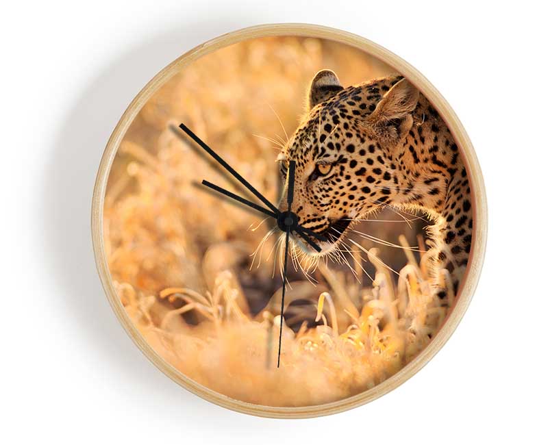 Leopard Wonder Clock - Wallart-Direct UK