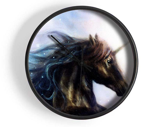 Stunning Unicorn Beauty Clock - Wallart-Direct UK