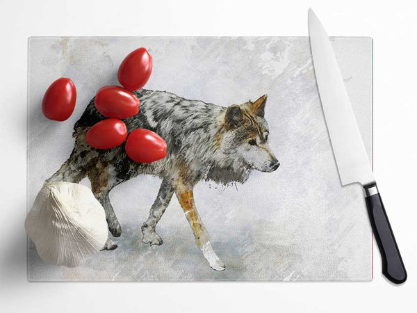 Wolf Trek Glass Chopping Board