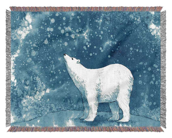 Magical Polar Bear Woven Blanket