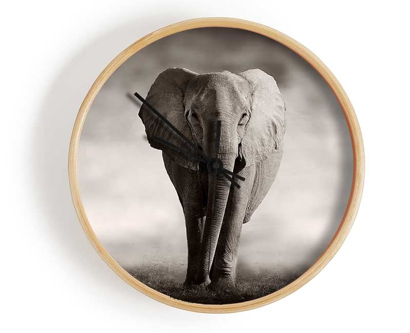 Lonesome Elephant Clock - Wallart-Direct UK