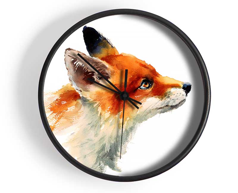 Fox Love Clock - Wallart-Direct UK