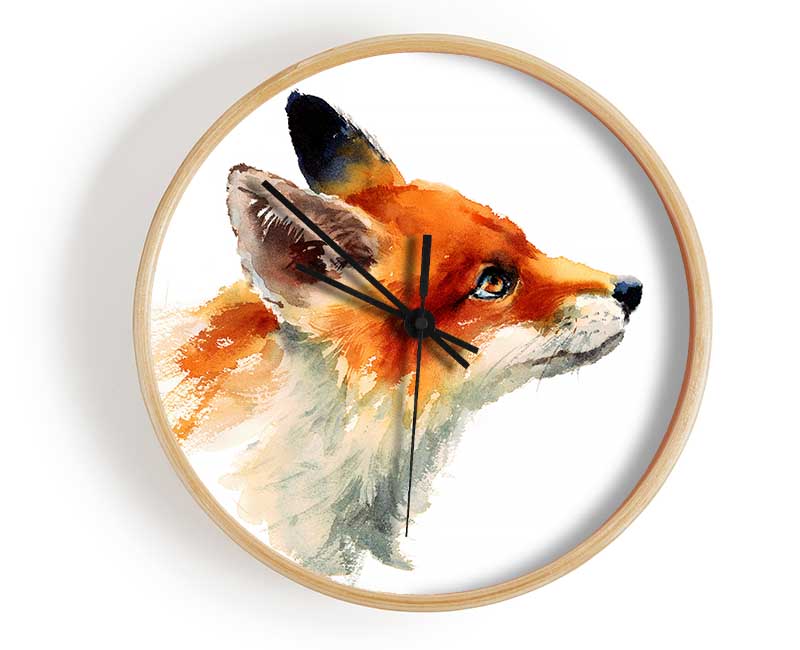 Fox Love Clock - Wallart-Direct UK