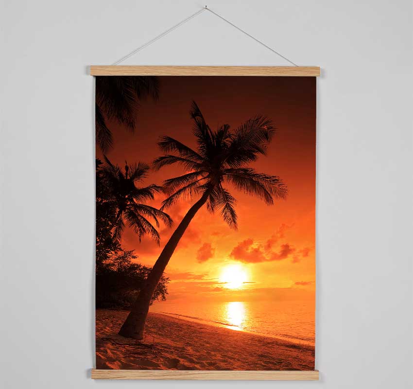 Thailand Sunset Hanging Poster - Wallart-Direct UK