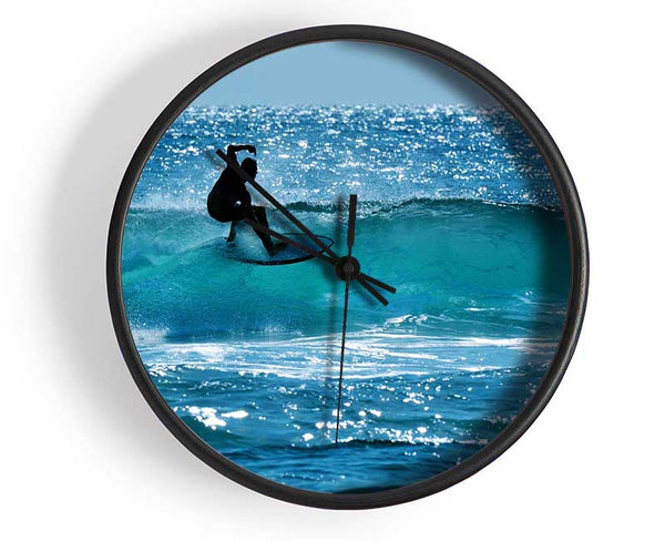 California Surfer Clock - Wallart-Direct UK