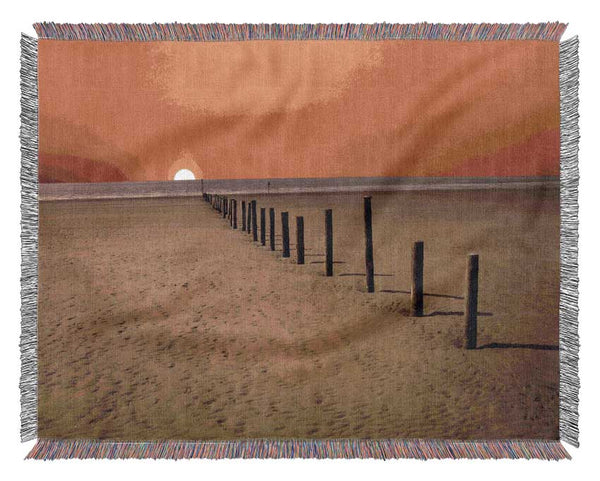 Sunset Walk Woven Blanket