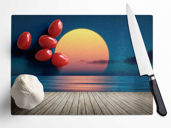 Boardwalk Sun Glass Chopping Board