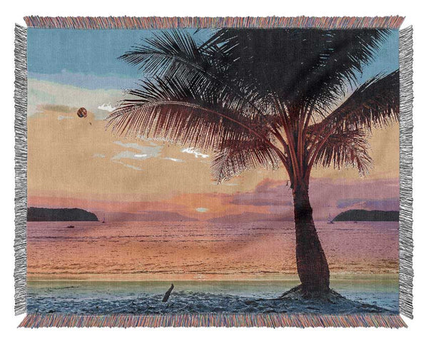 The Colours Of Paradise Woven Blanket