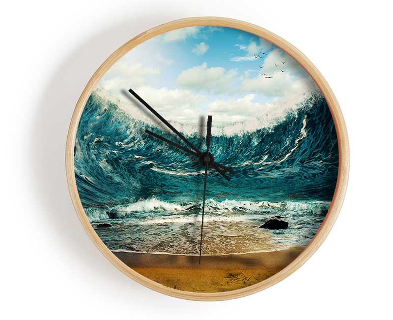 The Ocean Parts Clock - Wallart-Direct UK