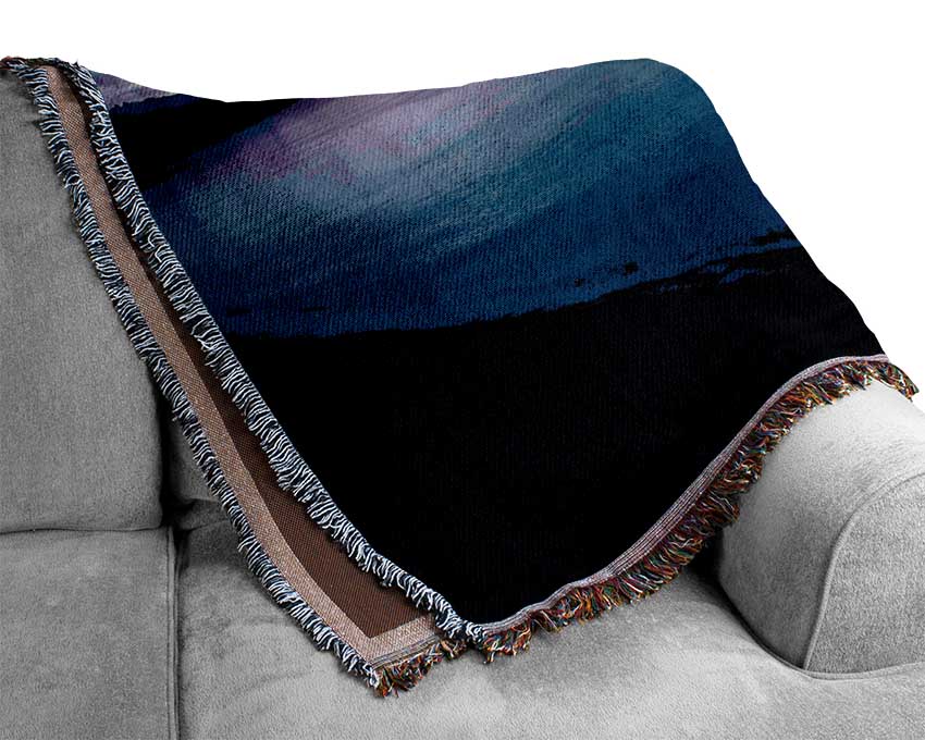 Dusk Delight Woven Blanket