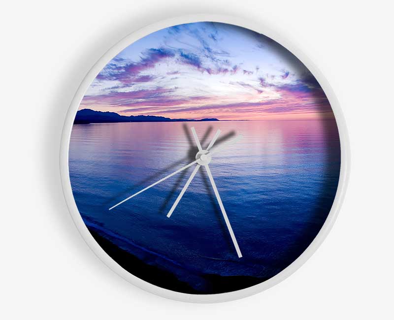 Dusk Delight Clock - Wallart-Direct UK