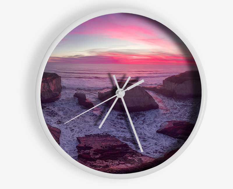 Oceans End Clock - Wallart-Direct UK