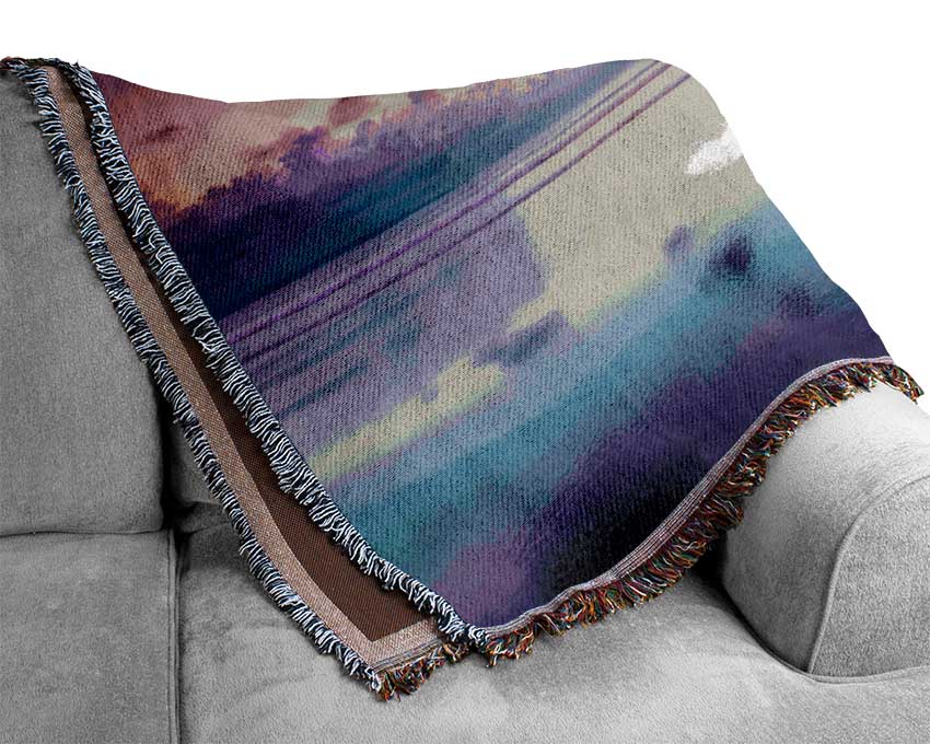 Reflections Of Paradise Woven Blanket