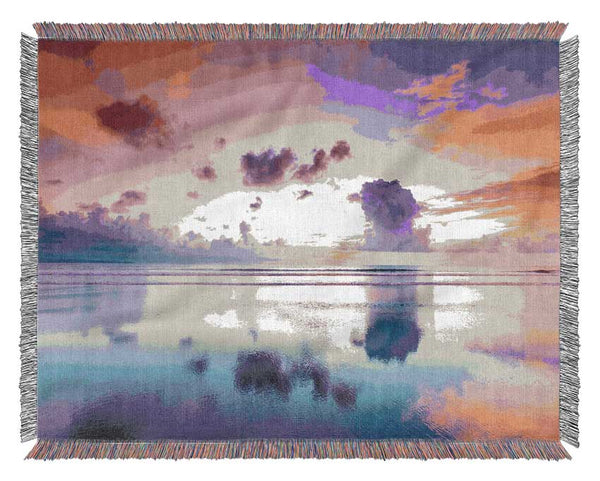 Reflections Of Paradise Woven Blanket