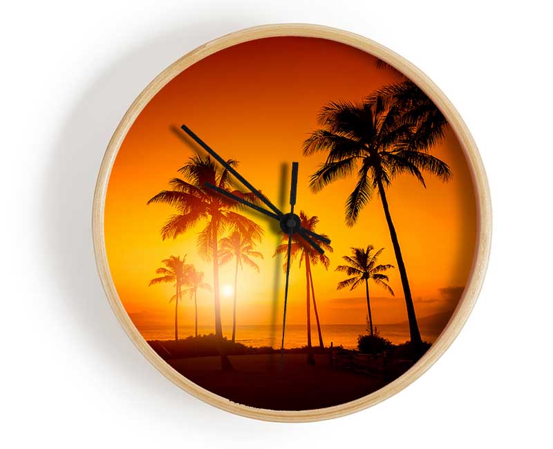 California Dreaming Clock - Wallart-Direct UK