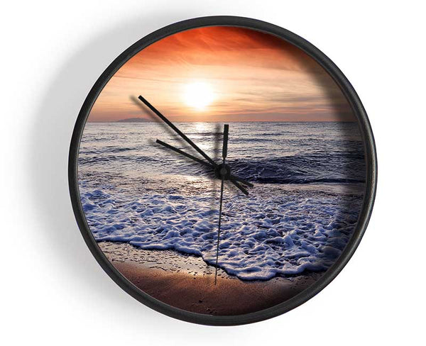 Sparkling Ocean Clock - Wallart-Direct UK