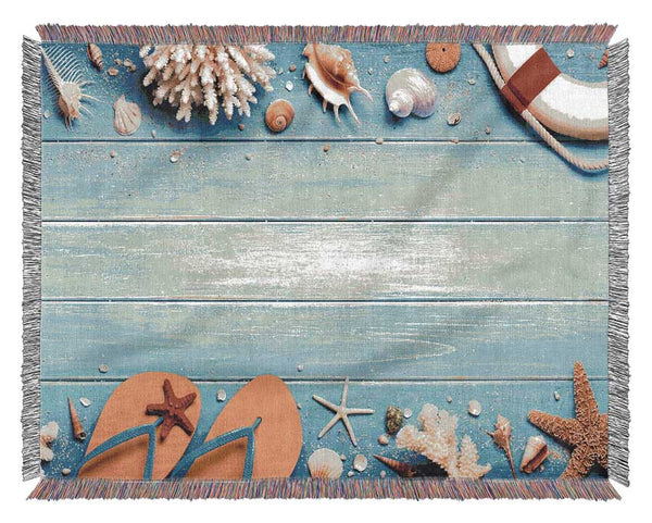 Beach Living Woven Blanket