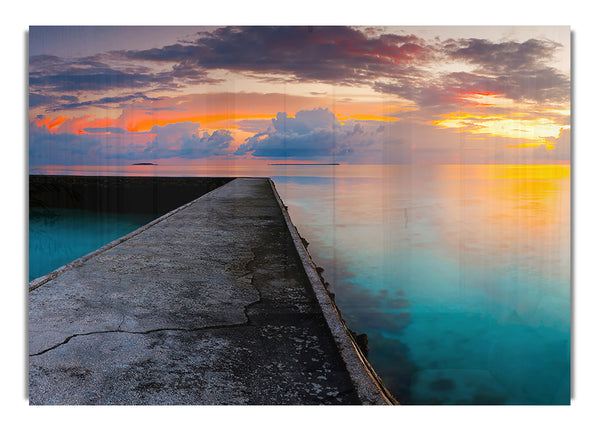 Turquoise Ocean Walk