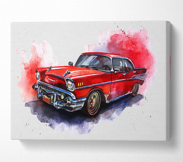 Picture of Chevrolet 1950's Classic Canvas Print Wall Art