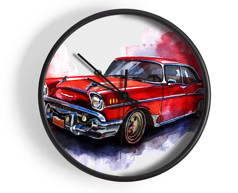 Chevrolet 1950's Classic Clock - Wallart-Direct UK