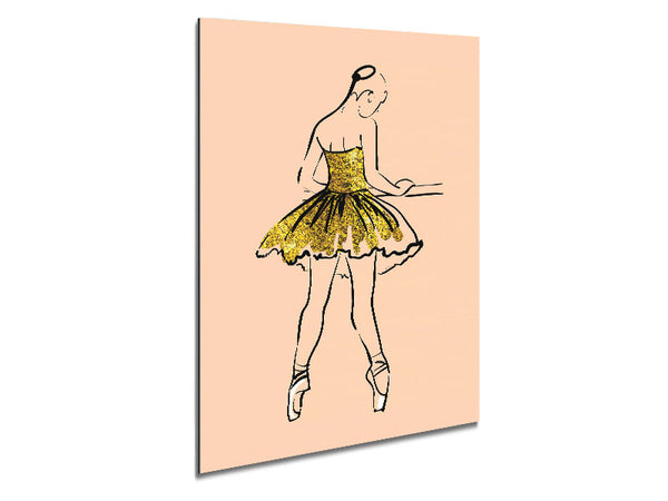 Golden Pink Ballerina 2