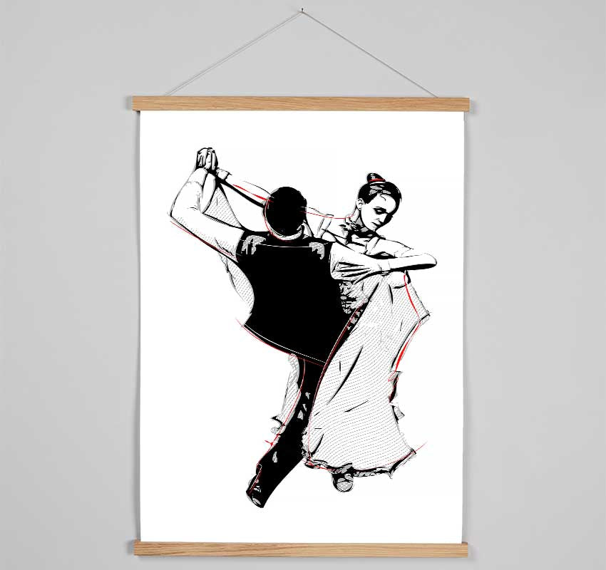 Flamenco 18 Hanging Poster - Wallart-Direct UK