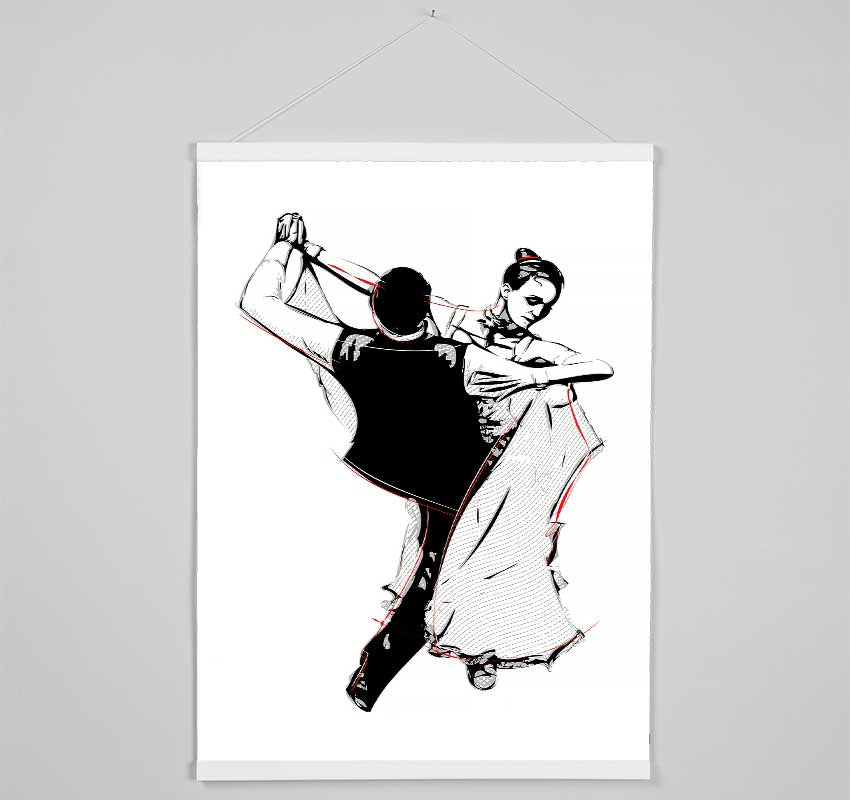 Flamenco 18 Hanging Poster - Wallart-Direct UK