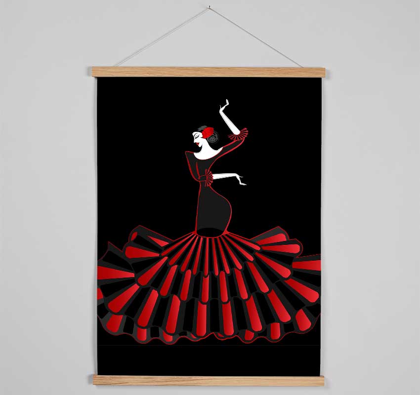 Flamenco 8 Hanging Poster - Wallart-Direct UK