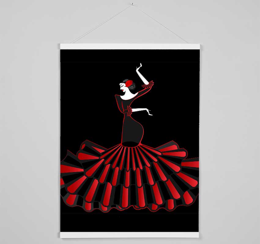 Flamenco 8 Hanging Poster - Wallart-Direct UK