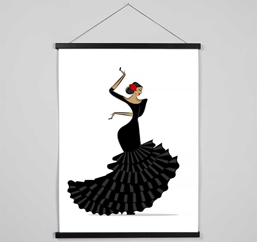 Flamenco 5 Hanging Poster - Wallart-Direct UK