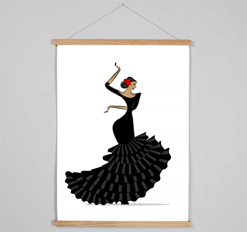 Flamenco 5 Hanging Poster - Wallart-Direct UK