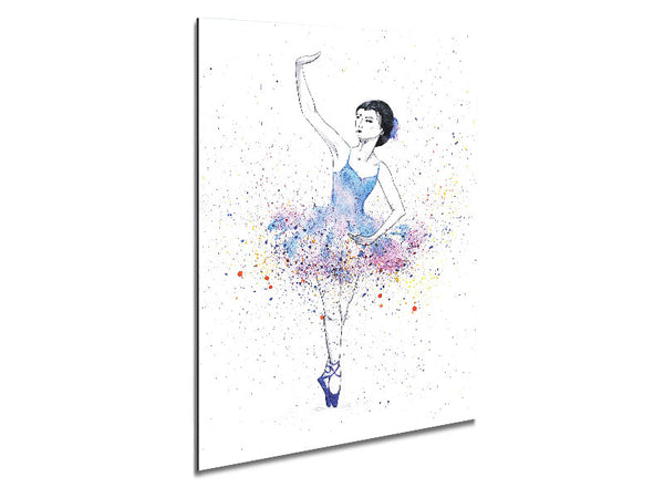 Blue Pink Ballerina 5