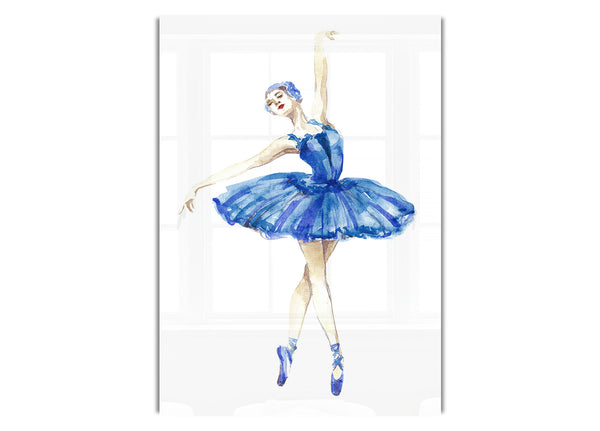 Blaue Ballerina 4