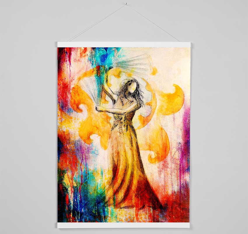 Dancing Angel 2 Hanging Poster - Wallart-Direct UK